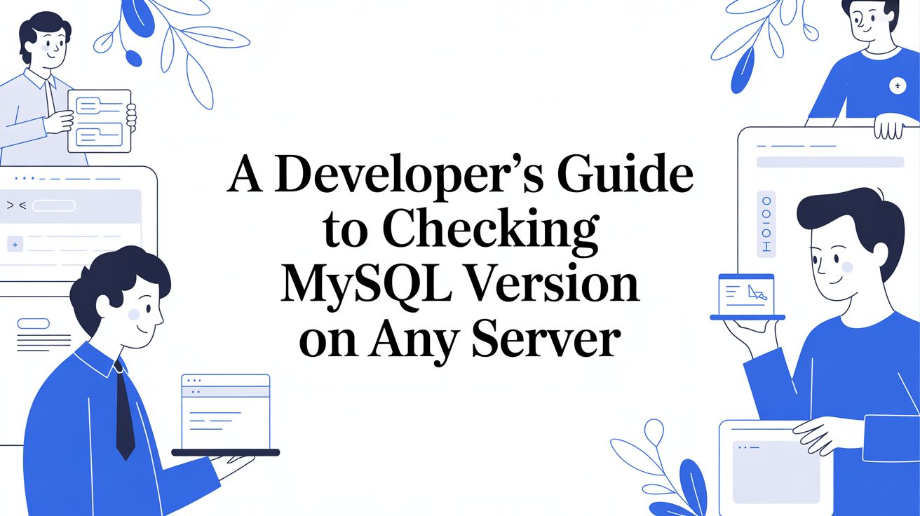 A Developer’s Guide to Checking MySQL Version on Any Server