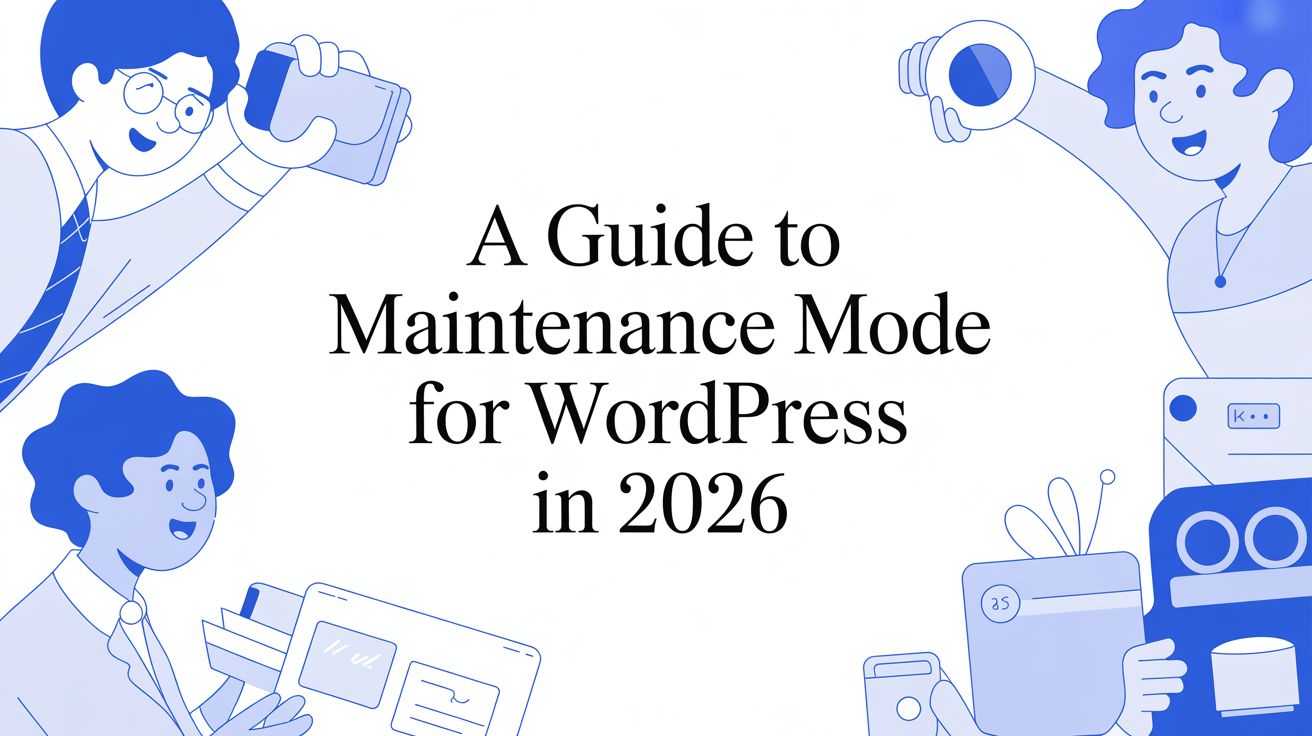 A Guide to Maintenance Mode for WordPress in 2026