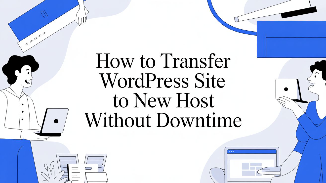 How to Transfer WordPress Site to New Host Without Downtime