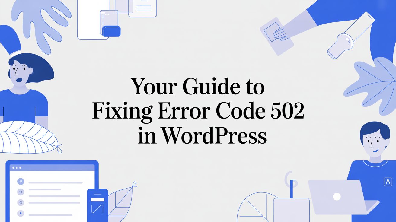Your Guide to Fixing Error Code 502 in WordPress