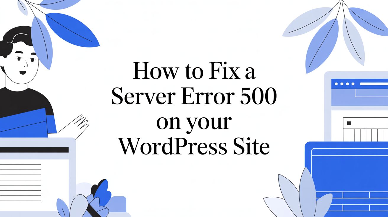 How to Fix a Server Error 500 on Your WordPress Site